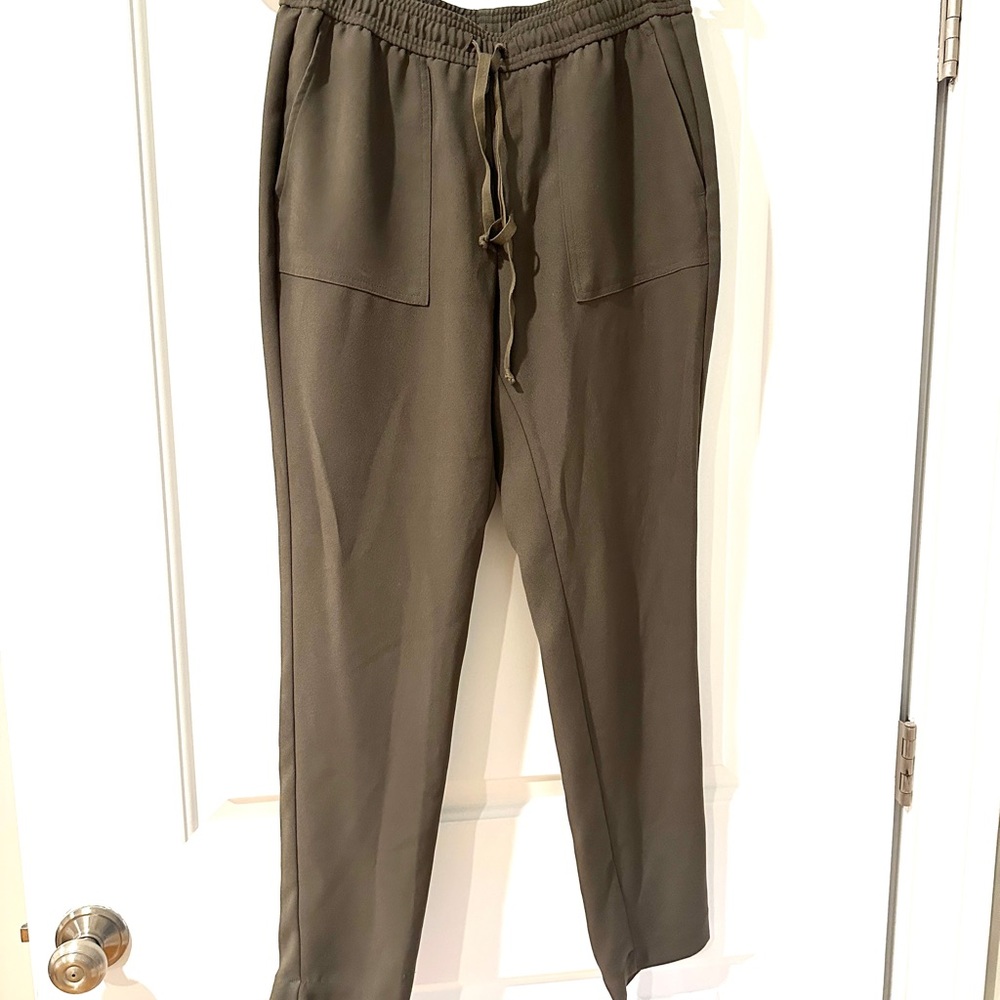 Olive green banana republic dress pants